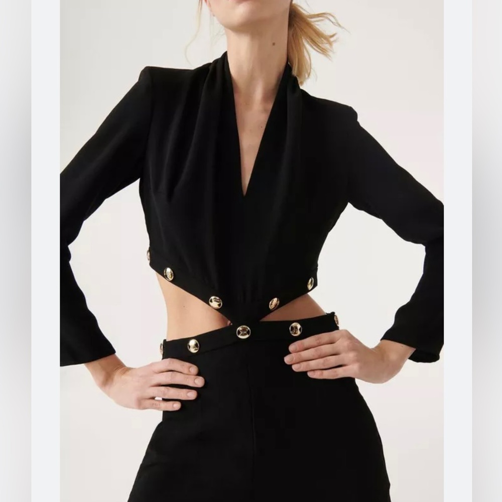 NWT Ba&Sh Jumpsuit Top Large